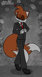 Tails Doll in a suit-Fanart