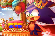 Sonic&#39;s 31th Anniversary-Fanart